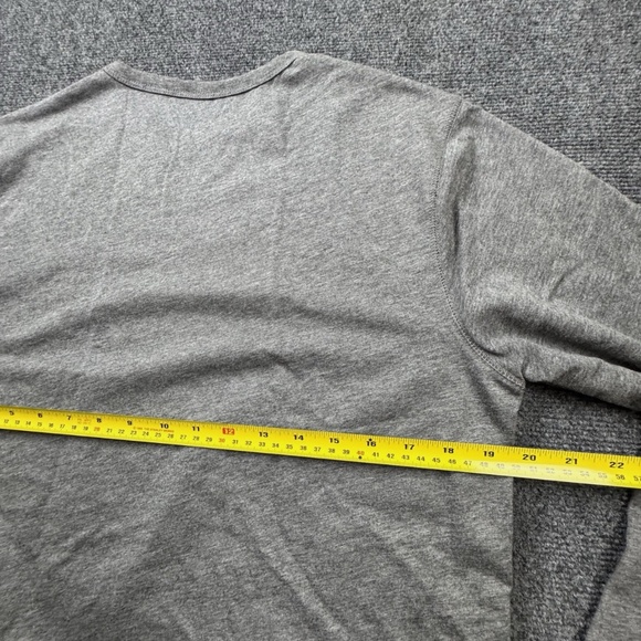 DISNEYLAND RESORT MICKEY MOUSE CHRISTMAS SANTA RINGER SWEATSHIRT ADULT S - Picture 6 of 7